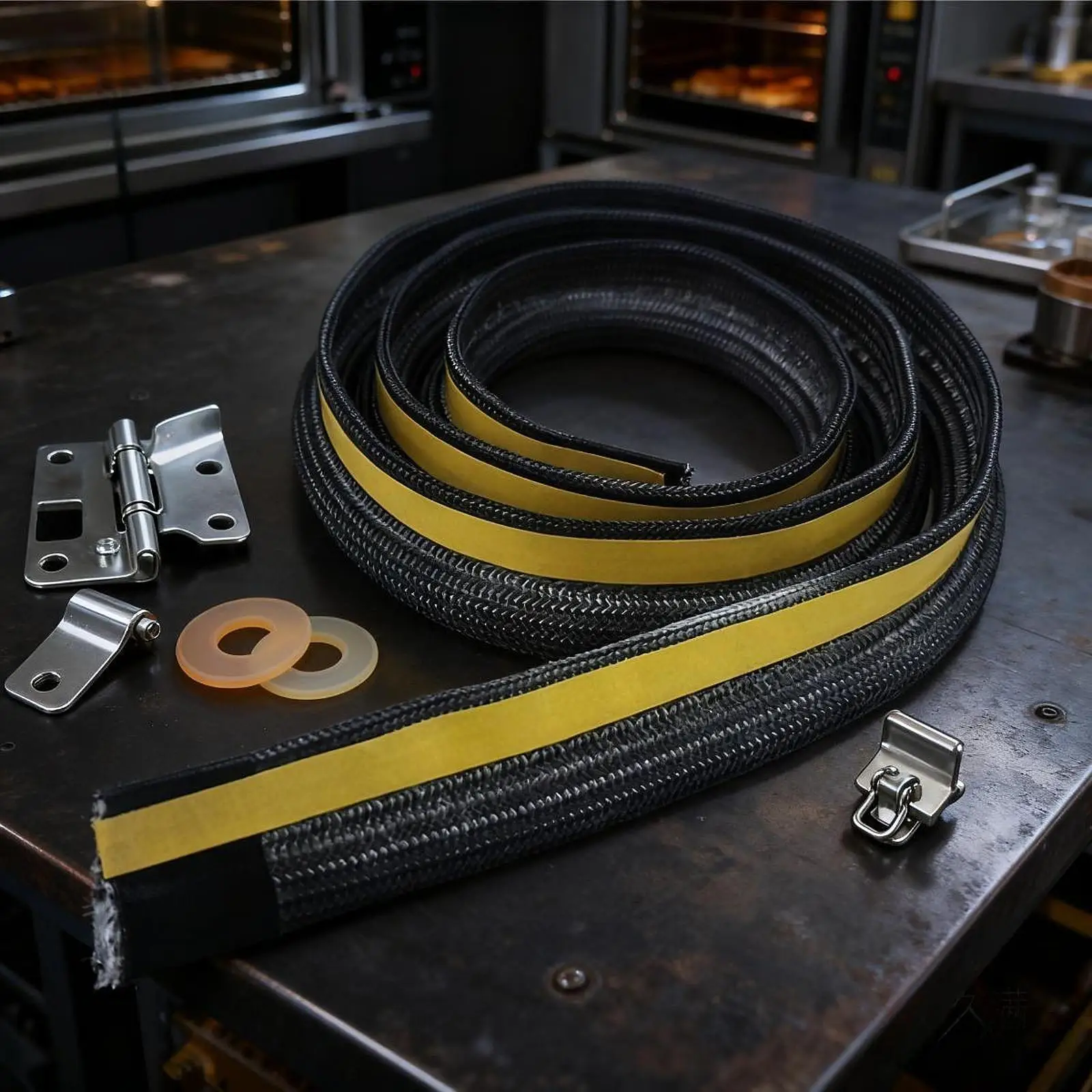 Wood Stove Fiberglass Tape Fireplace Tape Seal Oven Door Gasket Premium High Performance Professional