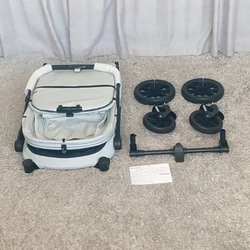 Carrito plegable con rampa para perros mayores gran capacidad exterior