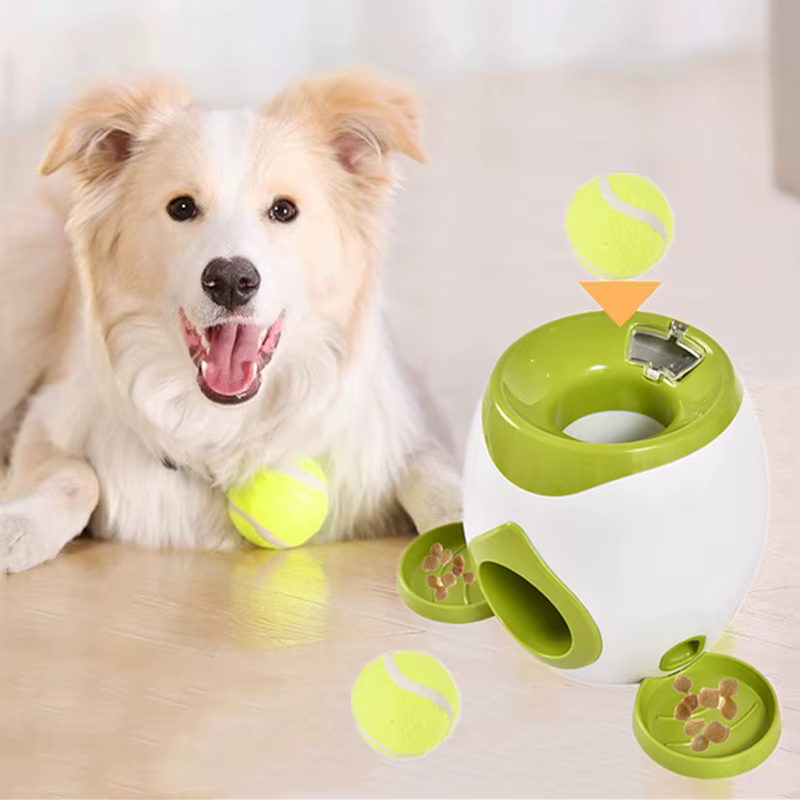 Lanzador de Pelotas para Perros - Juguete Interactivo y Dispensador - imagen 3