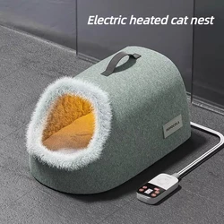 Cama térmica para gatos y perros – Forro polar suave, temperatura ajustable