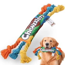 Cuerda trenzada para perros – Juguete masticable limpia dientes