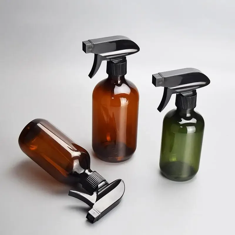 Botellas de Spray de 500Ml, botella rellenable de plástico, contenedor vacío, regadera de jardín para suministros de limpieza de interiores - imagen 3