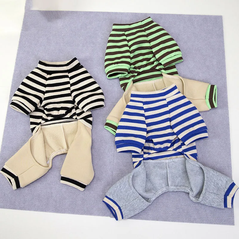 Mono de invierno para perros pequeños y medianos, ropa para cachorros, abrigo de lana suave para perros, ropa para caniche Chihuahua Yorkie - imagen 2