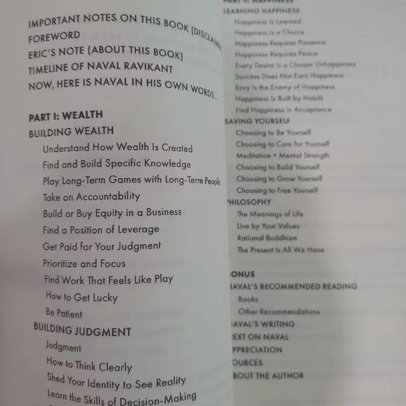 El Almanaque de Ravikant Naval de Eric Jorgenson Una guía para la riqueza y la felicidad Libro en inglés de bolsillo - imagen 4