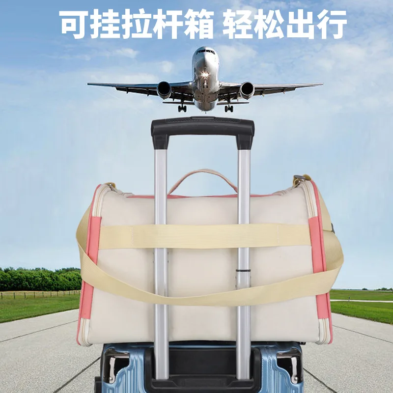 Transportín plegable para gatos y perros de gran capacidad - imagen 3