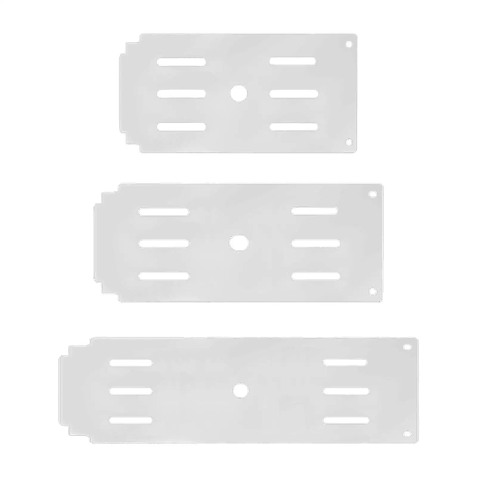 Cubierta superior de acrílico para acuario, dosel acrílico para acuario con orificios de alimentación, antisalto, tapa de tanque de instalación Simple