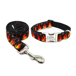 Collar ajustable para gato y cachorro con etiqueta de identificación