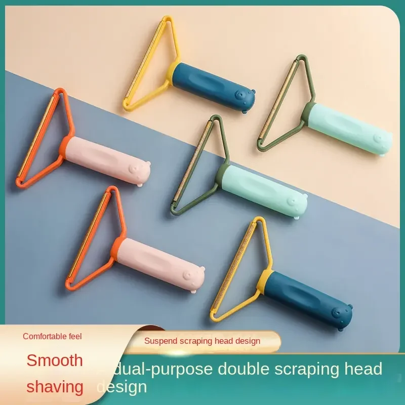 Removedor de pelusas portátil para alfombras, abrigo de lana, ropa, afeitadora Manual, raspador, herramienta de limpieza, cepillo removedor de pelo de mascotas, 1 ud. - imagen 4