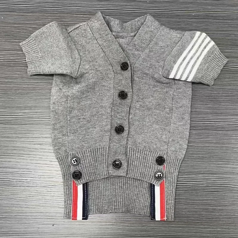 Otoño e invierno mascota cálido suéter de punto perro gato Teddy ropa de moda - imagen 5