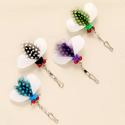 Cabezas de repuesto para juguete de plumas para gatos – 4 uds