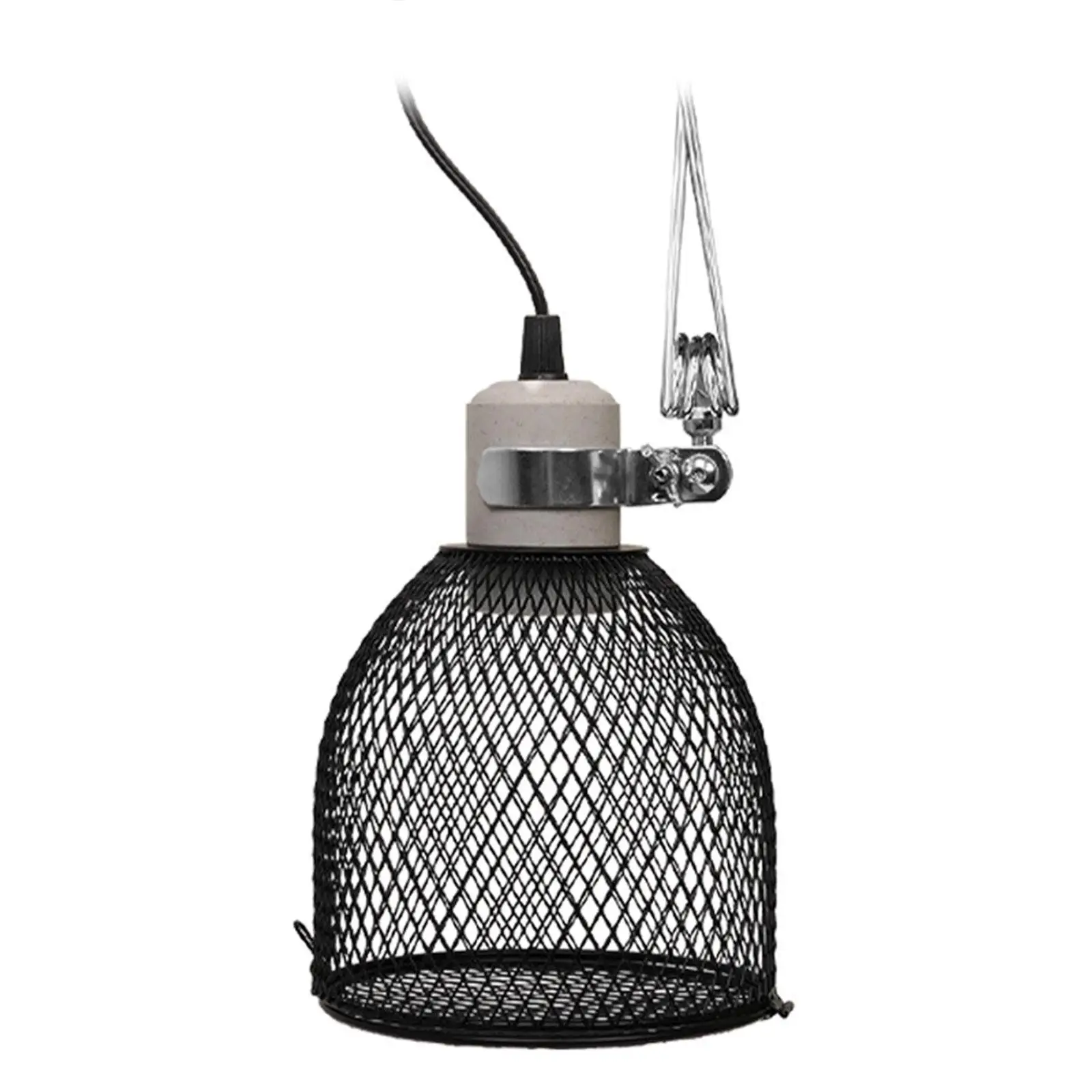 Reptile Heating Lampshade Lamp Shade Protection Heater Guard Reptile Heating Lamp Holder for Parrot Amphibians Pet Snake Cage