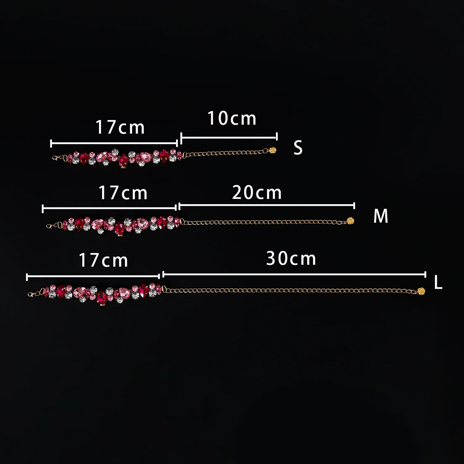 Collar de lujo con gemas y pata para gatos, perros mini – ajustable - imagen 5