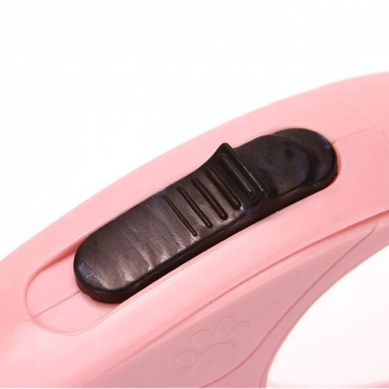 Correa retráctil para perros de 3m y 5m para perros pequeños, medianos y grandes, gatos, cachorros al aire libre, cuerda fuerte duradera de nailon, suministros para mascotas Yorkshire Pug - imagen 3