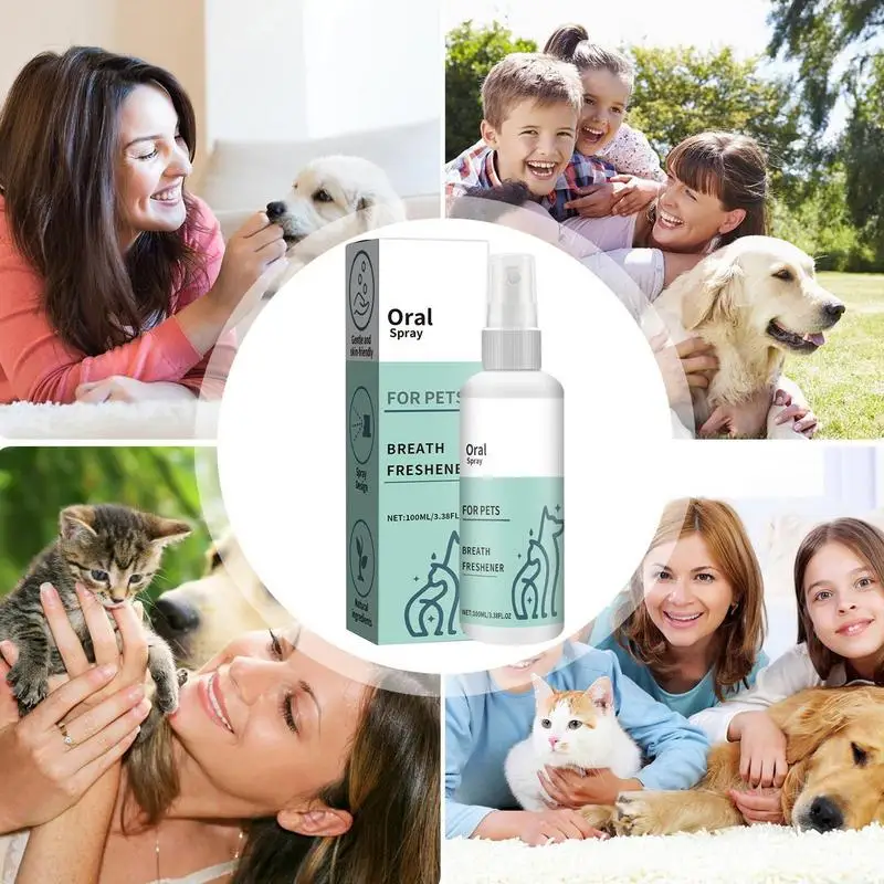 Ambientador de aliento para perro, pulverizador de sabor para perro, desodorización bucal, solución portátil aditiva de agua - imagen 5