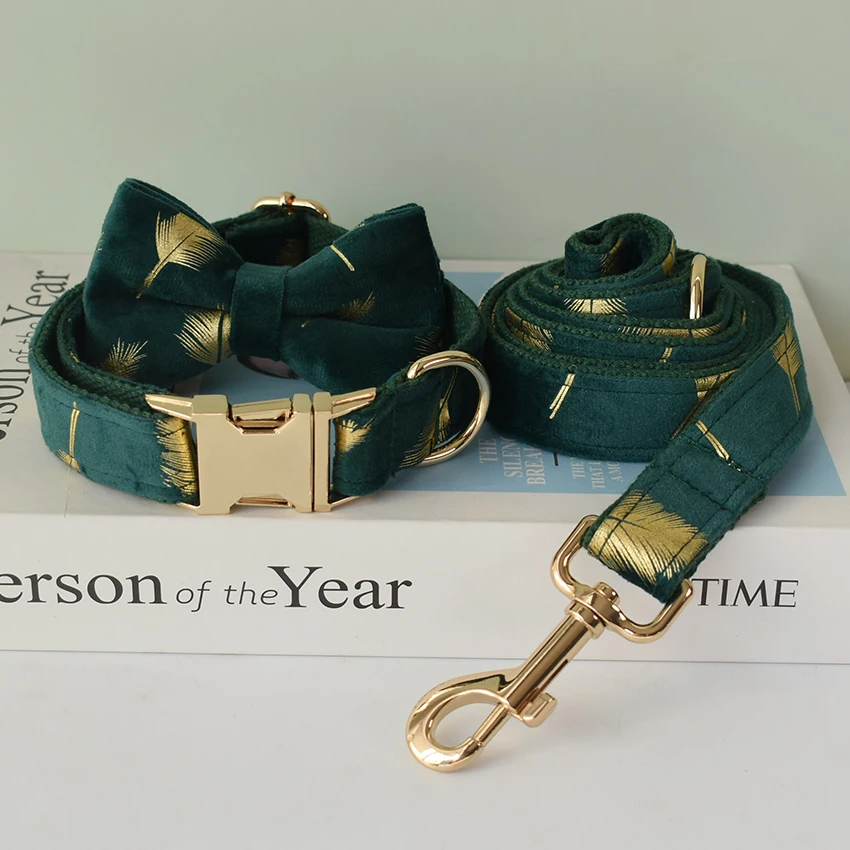 Bow Collar Leash Set