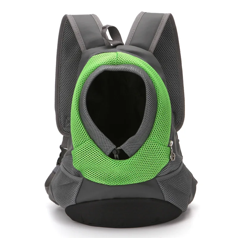 Mochila para mascotas, mochila portátil para salir de perros y gatos, cómoda bolsa de viaje transpirable para el pecho, suministros para bolsas para perros y gatos - imagen 4
