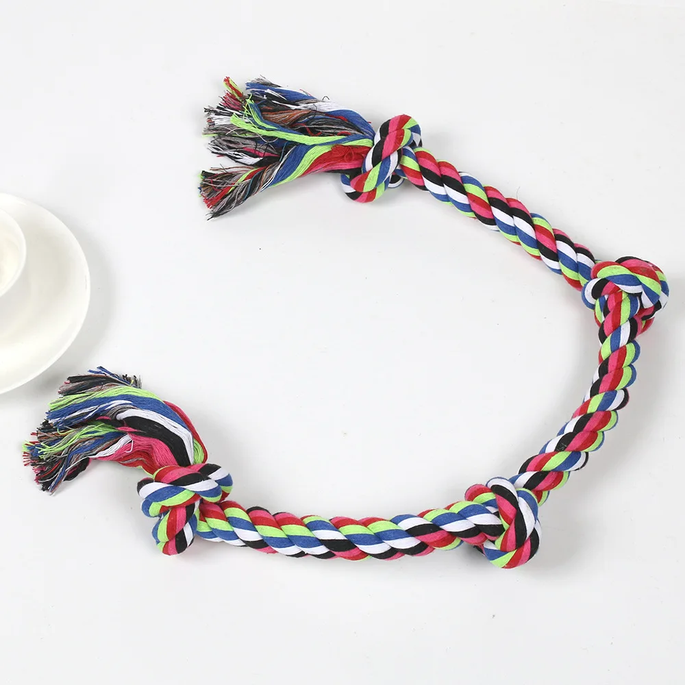 Juguete de cuerda resistente para perros masticable e interactivo - imagen 2