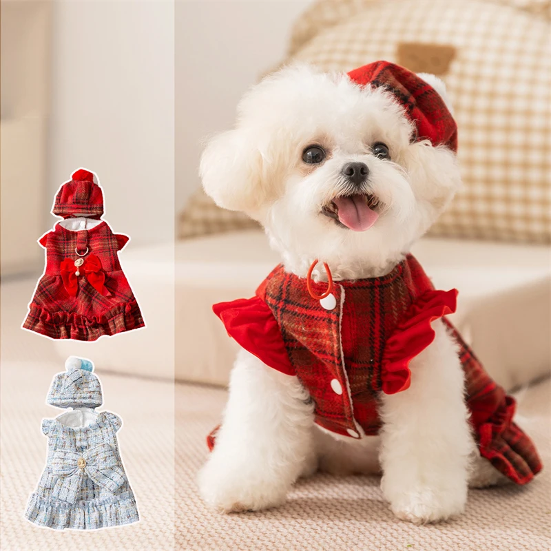 Lazo nudo rojo para Bulldog Francés – Accessorio fiesta cachorro