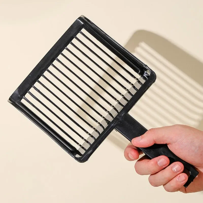 Pala de arena para gatos, pala de arena Extra grande para gatos, pala de arena de plástico para limpieza de inodoro de gatos, cucharas de arena colgantes, suministros para mascotas - imagen 2