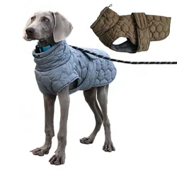 Chaqueta térmica reflectante para Galgo Italiano – Abrigo de invierno ajustado