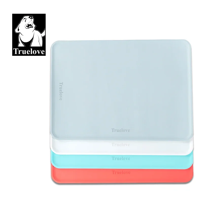 Truelove-alfombrilla de silicona para alimentación de mascotas, manteles individuales impermeables para proteger los suelos, cuenco de agua para perros y gatos, accesorios para mascotas elevados TLX3111 - imagen 2