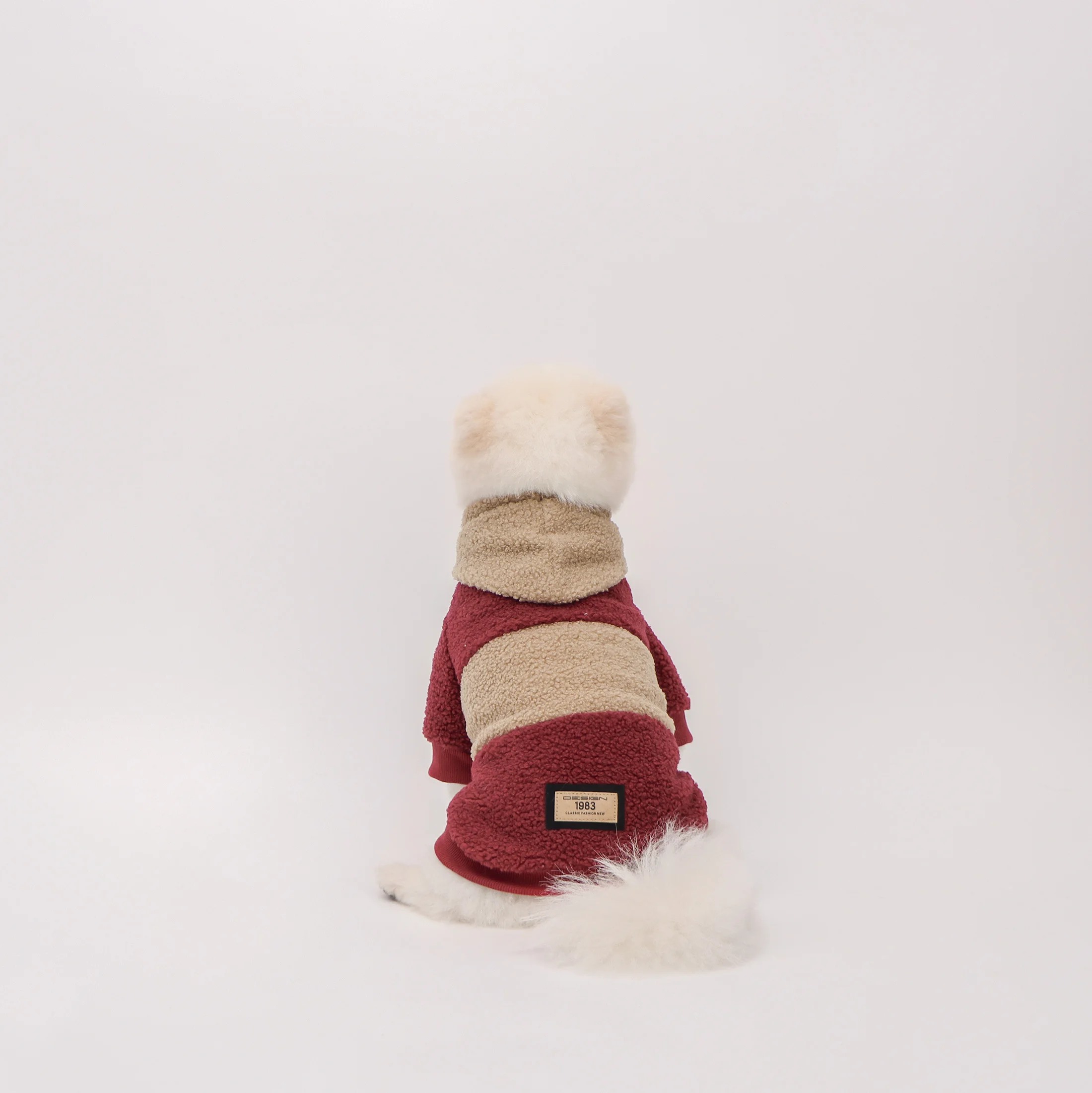 Sudadera con capucha para perros y gatos - cálida en invierno - imagen 3