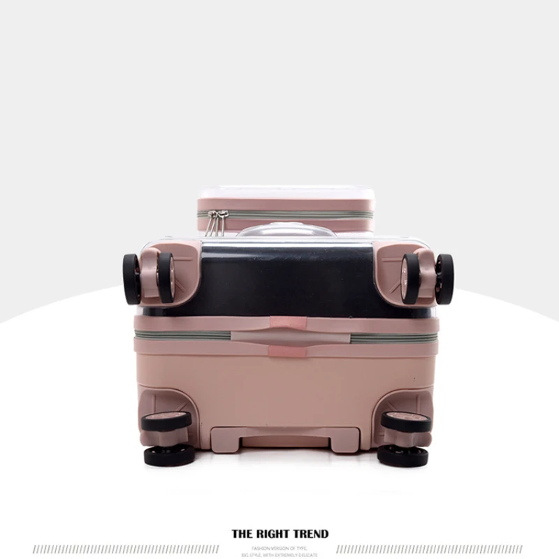 Caja de carrito transparente para mascotas, juego de equipaje con cápsula espacial, transportador para gatos al aire libre, ruedas extraíbles transpirables, accesorios para productos para mascotas - imagen 5