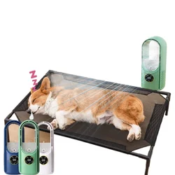 Aire acondicionado Vertical para mascotas, refrigeración pequeña, ventilador de refrigeración especial para perros, artefacto para aliviar el calor, Enfriador de aire, ventilador para gatos y conejos