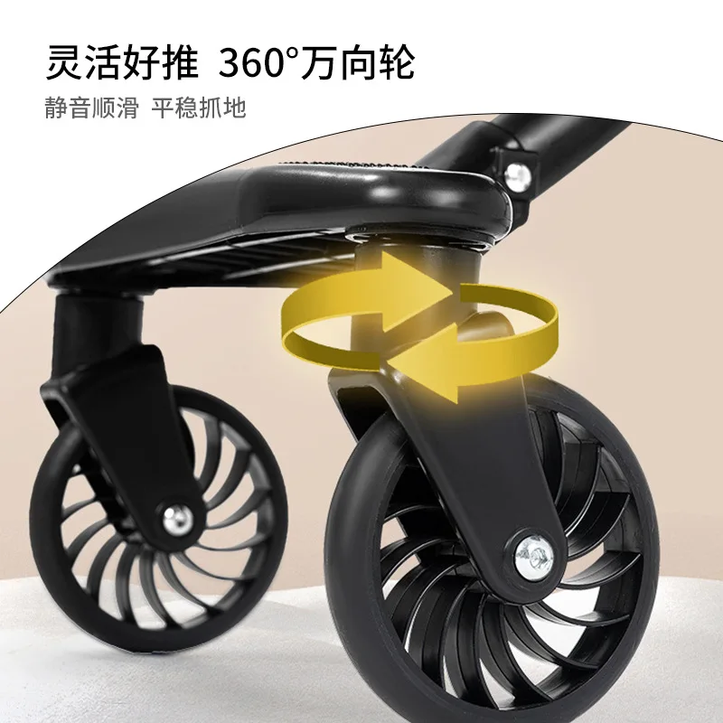 Carro para mascotas, carrito plegable ligero, bolsa para perros y gatos, jaula de separación para salir, jaula para coche para perros y gatos - imagen 3