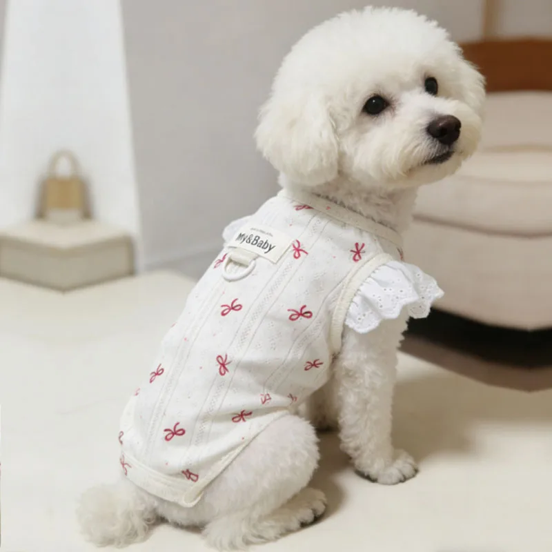 Mono verano para perras pequeñas – Pijama suave para Chihuahua, Yorkshire y Bichón - imagen 5