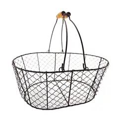 Organizador de alambre para cocina y despensa – Cesta multiuso para comida