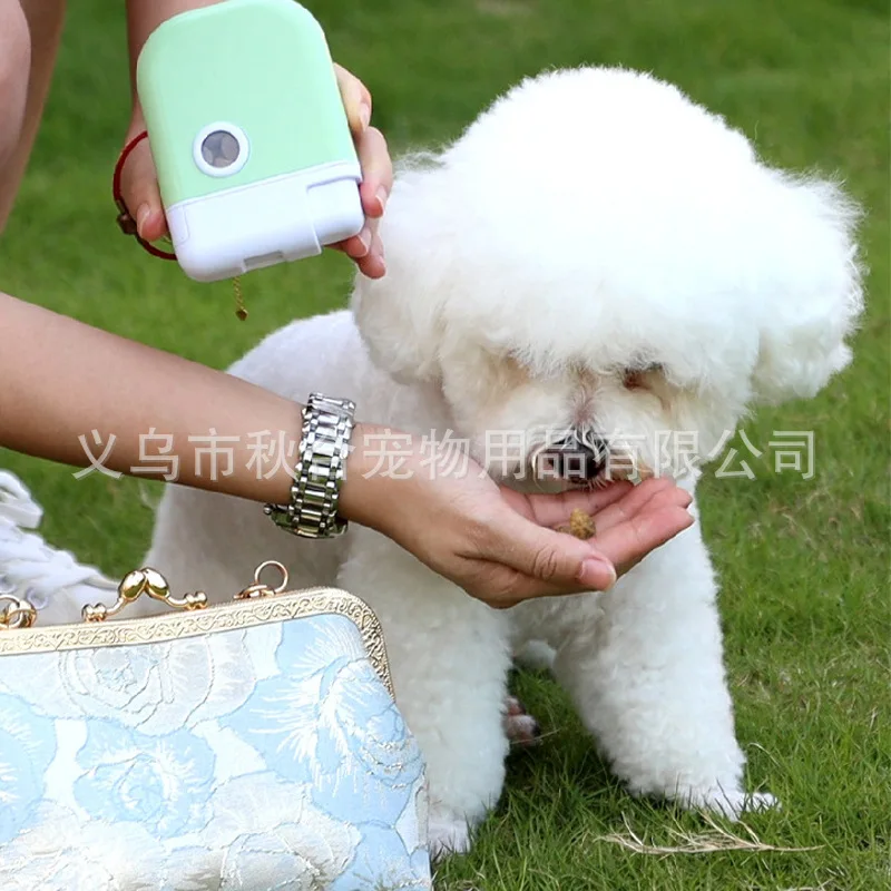 Alimentador al aire libre para perros, herramientas portátiles de alimentación para mascotas, suministros de entrenamiento para perros y gatos, caja de aperitivos para entrenamiento de mascotas, suministros para gatos - imagen 2