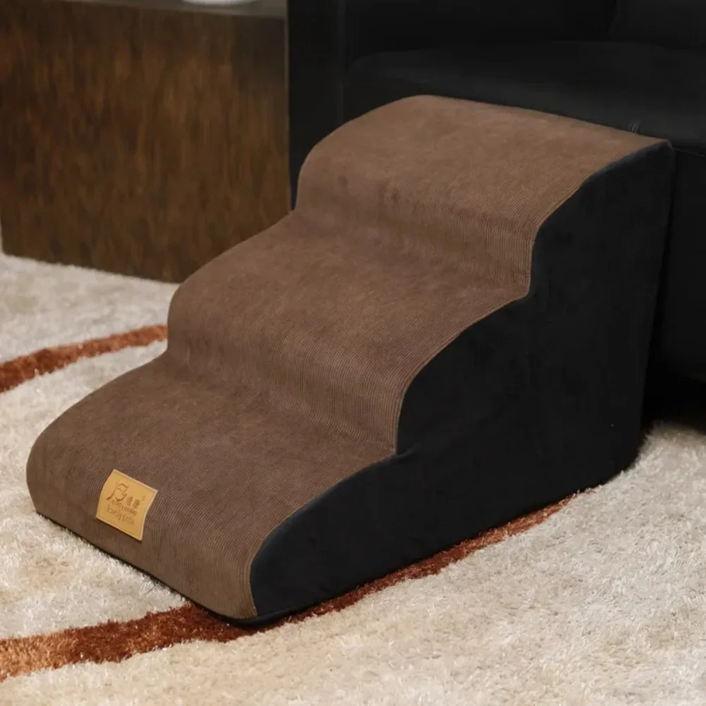 Escaleras para mascotas pequeñas y medianas, cama de cuatro capas de fácil acceso, rampa duradera para gatitos y cachorros, muebles de interior - imagen 2
