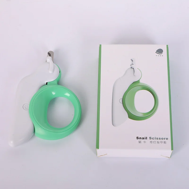 Cortaúñas con luz LED para gatos y perros, recortador profesional de garras para mascotas con bloqueo de seguridad, T84E - imagen 5