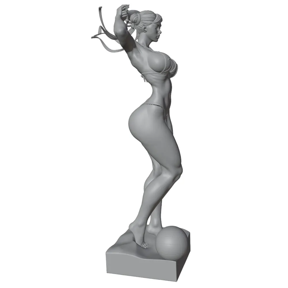 Kit de miniatura de resina 1/24 para coleccionistas – Figura para pintar - imagen 2