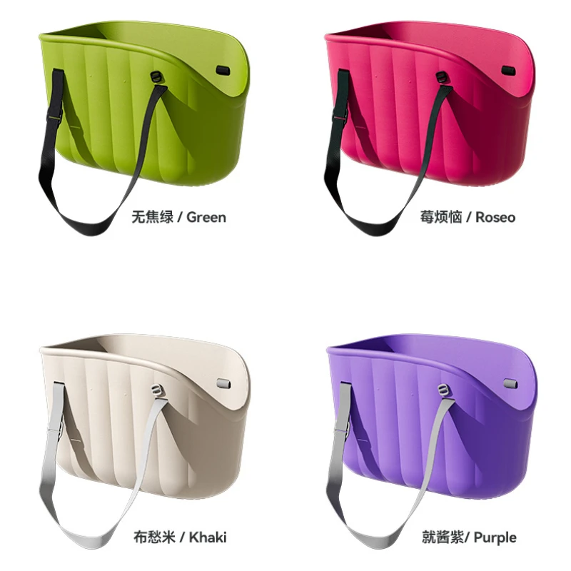 Mochila portátil para gatos, bandolera para mascotas, bolso escolar portátil para gatos, mochila elegante y sencilla para mascotas, perro pequeño - imagen 5