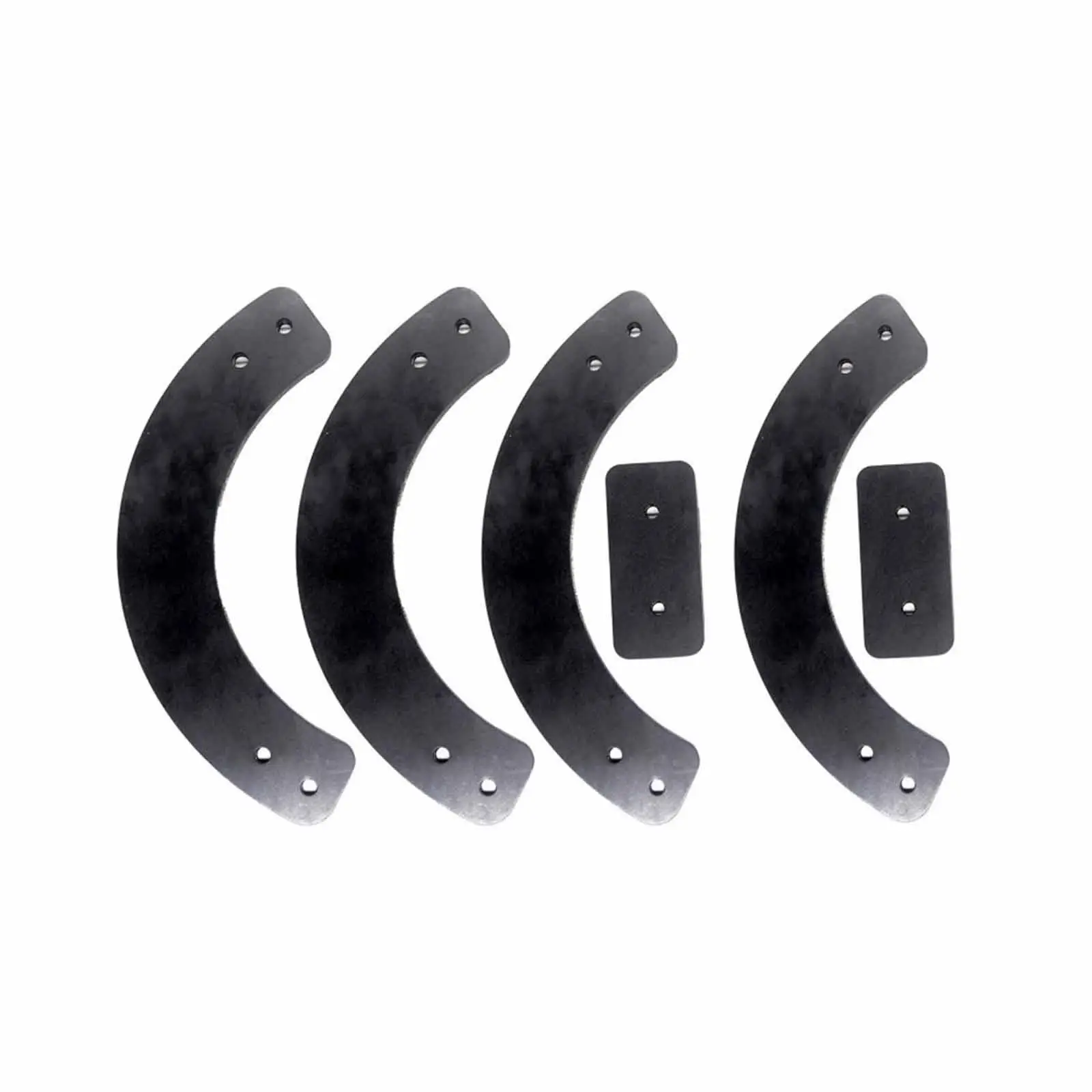 Reparación de paletas de goma para soplador de nieve, repuesto para exteriores, mantenimiento fácil de instalar, 780-035 13167 735-04033, repuesto para lanzador de nieve, 6 uds. - imagen 2