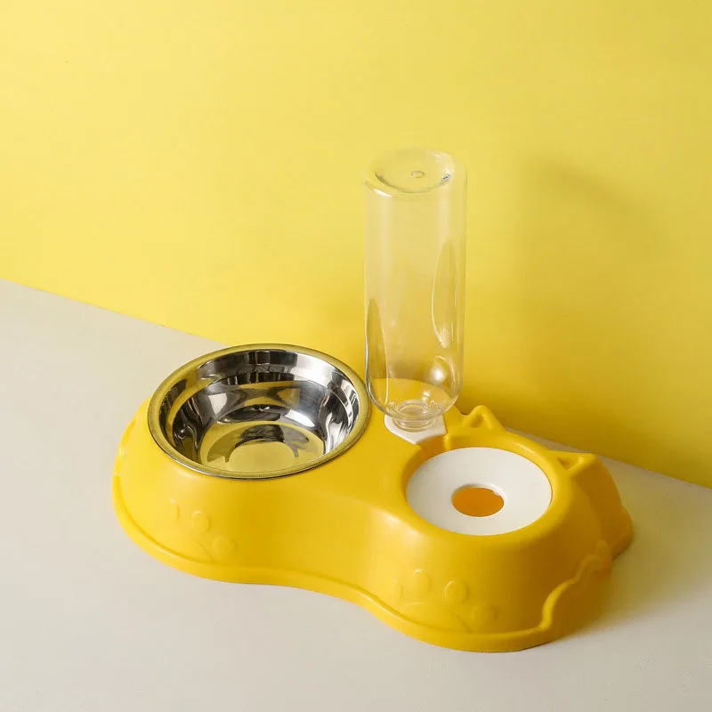Comedero doble 2 en 1 para gatos y perros – dispensador de agua comida - imagen 3