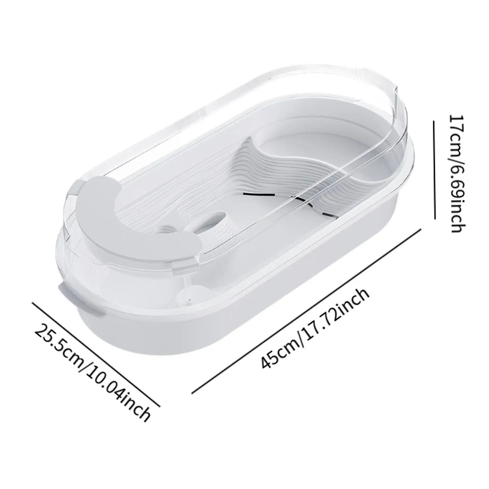 Turtle Tank Aquarium with Platforms,Resting Breeding Hatching Area Supplies,Pet Terrariums Reptile Habitat for Small Reptile