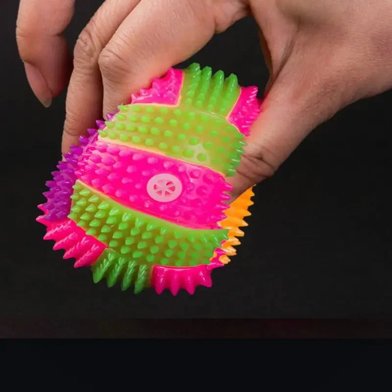 Bola brillante de juguete para perros, bolas LED para perros, bola elástica intermitente, Bola Molar, Bola de luz de Color para mascotas, juguetes interactivos para cachorros, perros y gatos - imagen 2