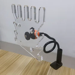 Soporte circuito respiratorio anestésico móvil y giratorio