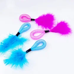 Juguete interactivo para gatos con palos de plumas – Rompecabezas