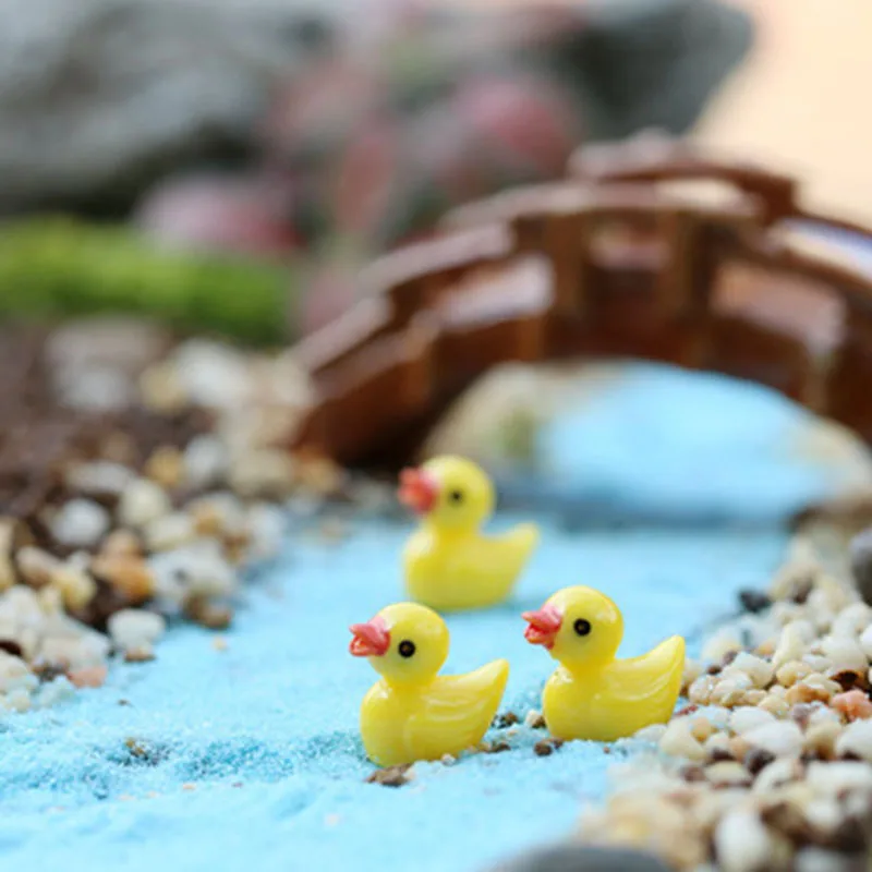 Adorno flotante para acuario patito amarillo - Decoracion para pecera - imagen 5