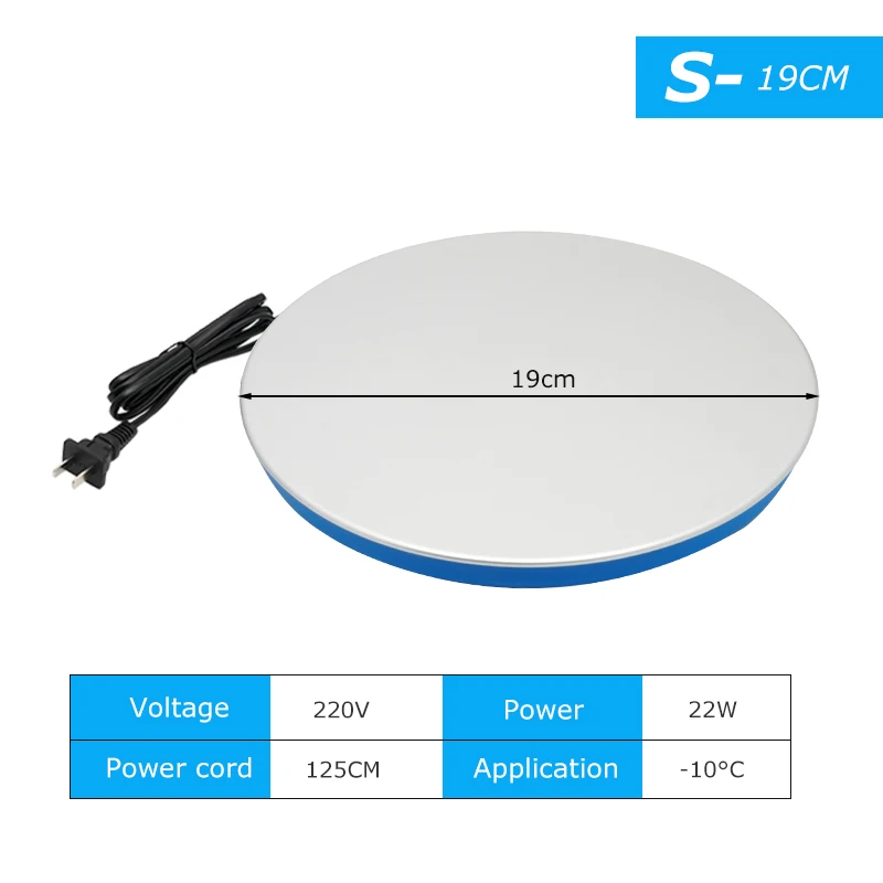 Bebedero para aves de corral, Base calentada, calentador de agua para pollos, equipo agrícola, calentador Ptc, calentador de agua Universal para mascotas, Base más cálida para invierno - imagen 5
