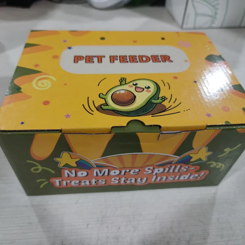 Tazón aguacate anti-derrames lento para perros, gatos y cachorros - imagen 4