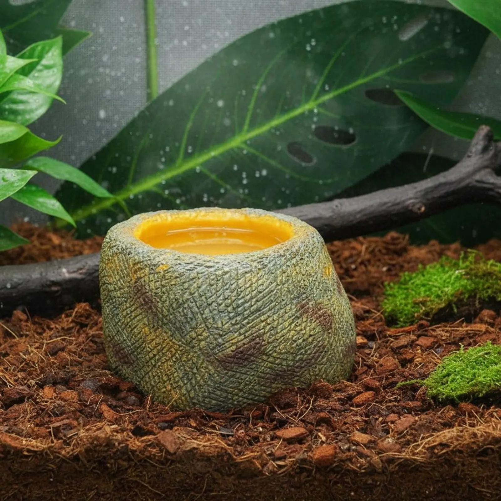 Bebedero naturalista para gatos y perros – Cuenco de agua decorativo - imagen 5