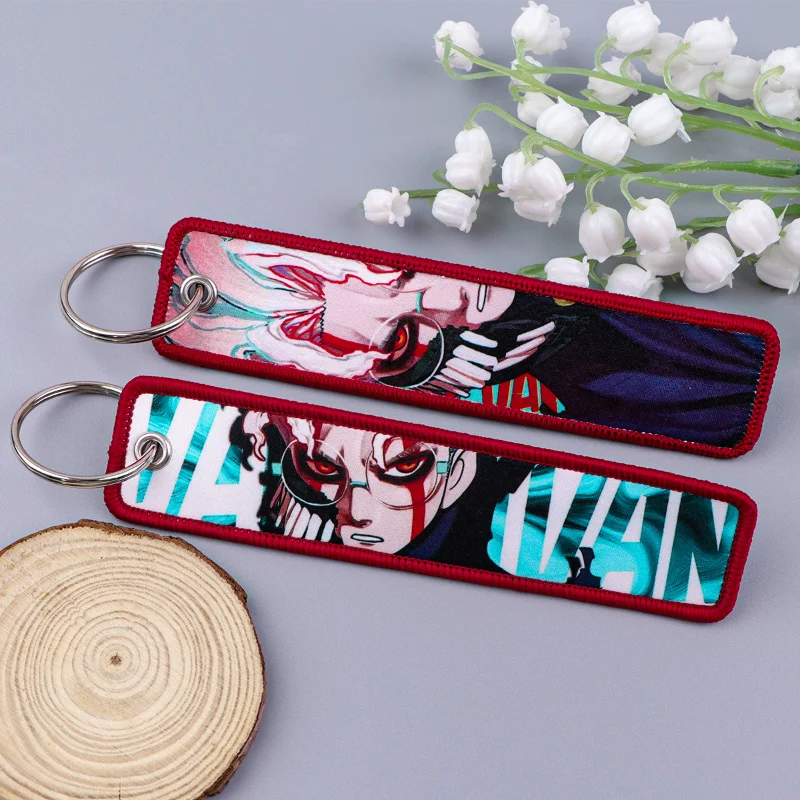 Llavero bordado anime Dandadan - regalo para gatos y perros - imagen 4