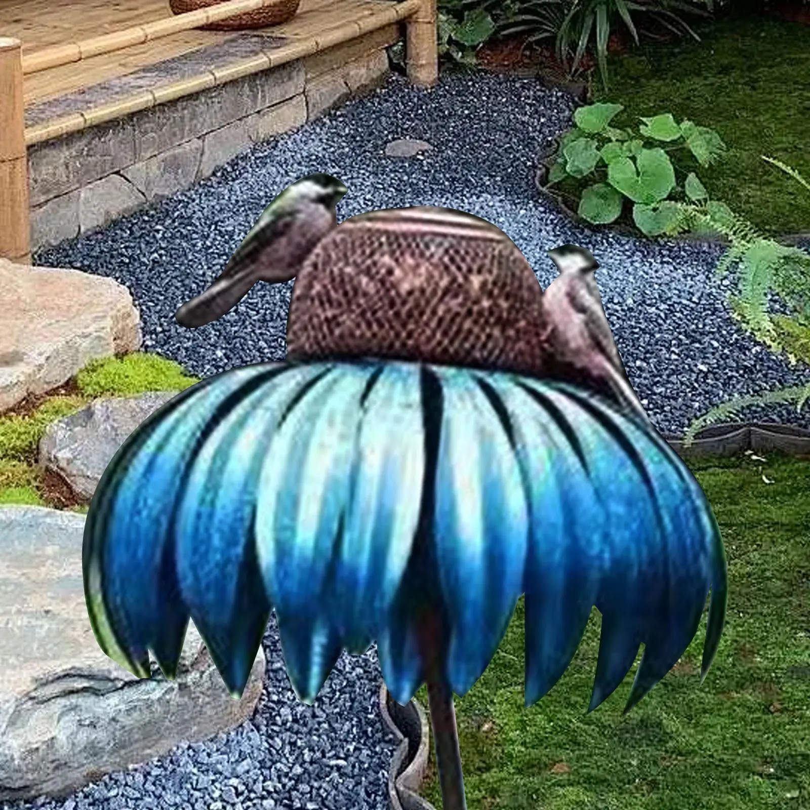 Bird Feeder Hummingbird Feeder Flower Garden Stake Nut Feeder for Backyard Balcony Bird Feeder Hummingbird Feeder Flower Garden Stake Nut Feeder for Backyard Balcony