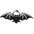 devil bat wing white