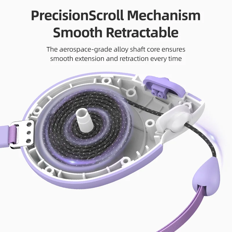 ROJECO Mini correa retráctil automática para perro, cuerda extensible de 3M, plomo para perros para caminar al aire libre, correa para ruleta, accesorios para perros - imagen 3